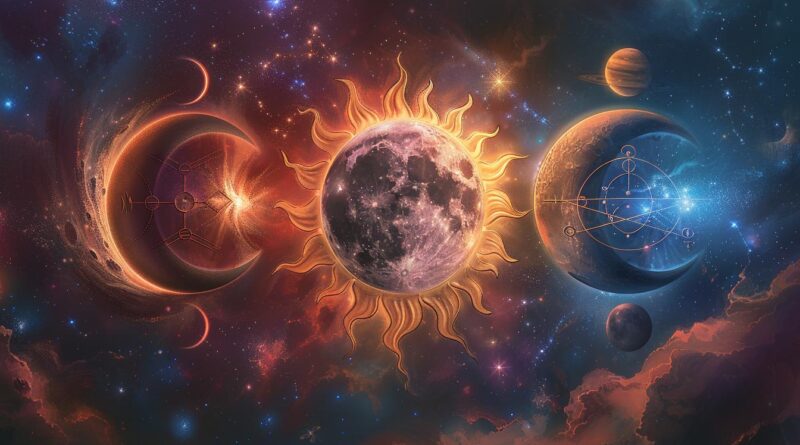 Quels sont les rôles du Soleil, de la Lune et de l'Ascendant dans votre thème astral ?